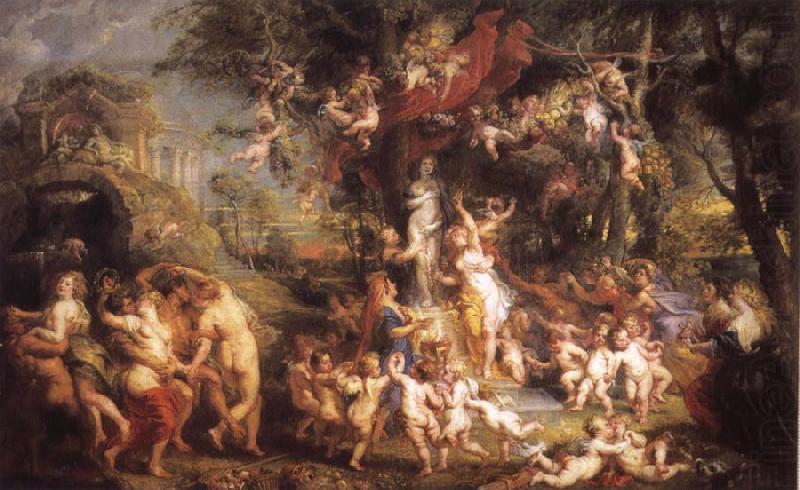 Peter Paul Rubens Feast of Venus china oil painting image